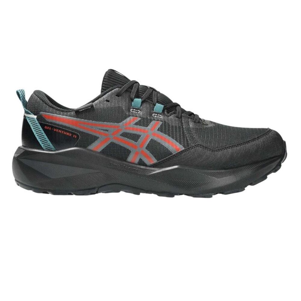 Asics Mens Venture 11 Trail Waterproof Running Sneakers / Black